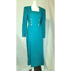 Vintage Red Star Dress - Size 8